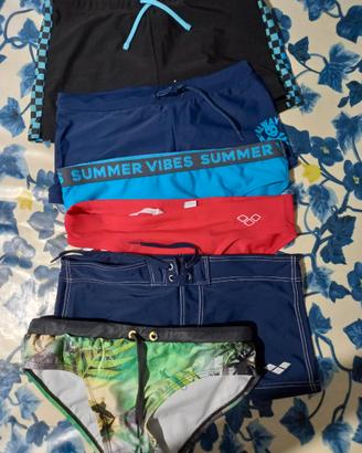 Boxer da bagno taglia 12 anni