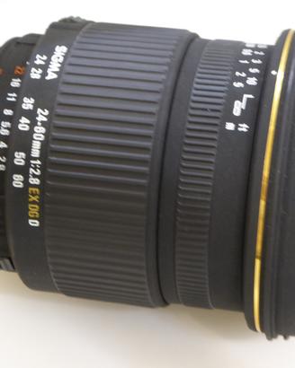 SIGMA 24-60 2,8 EX DG D USATO x nikon