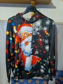 Felpa natalizia babbo natale