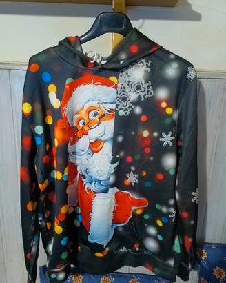 Felpa natalizia babbo natale
