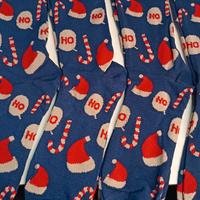 5 calze natale adulto 