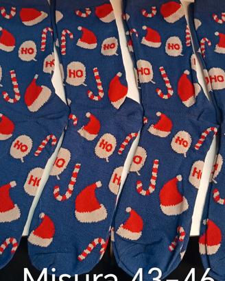 5 calze natale adulto 