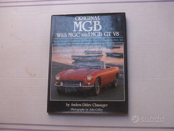 LIBRO AUTO ORIGINAL MG B MG C GT V8 STORIA.