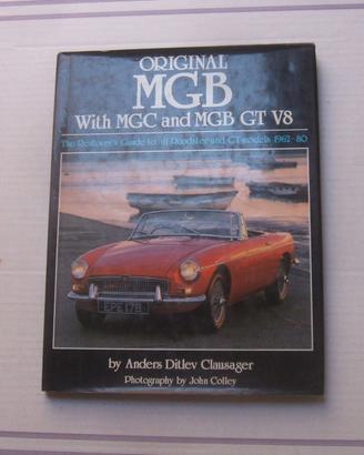 LIBRO AUTO ORIGINAL MG B MG C GT V8 STORIA.