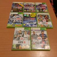 9 Giochi  Pro Evolution Soccer & Fifa Xbox 360 Pal