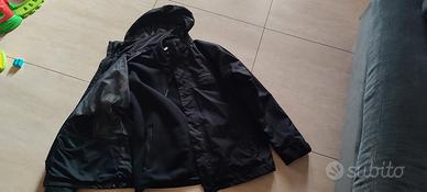 giubbino anti pioggia con imbottitura rimovibile