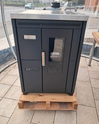 STUFA DA INCASSO A PELLET Eva Calor NINA 7.5 KW