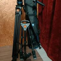 CAVALLETTO+DOLLY PROFESSIONALI X TELECAMERA NUOVI