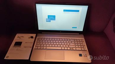 Laptop HP15S-FQ2004NL con lettore d'improntaWin11