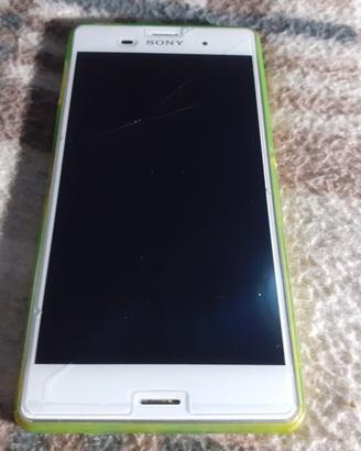 Sony Xperia Z3 D6603 Bianco per parti di ricambio