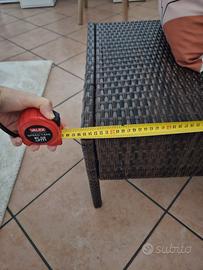 COPPIA SEDIE RATTAN EURO 20 CADAUNA