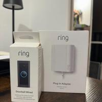 Amazon Ring + plug in adapter