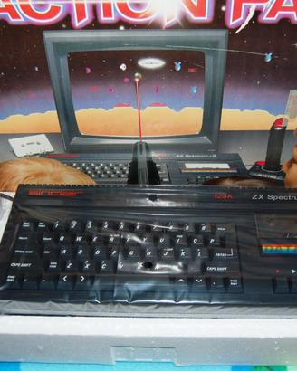 ZX SPECTRUM 128k + 2 ACTION SET - Nuovo