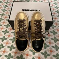 Sneakers DSQUARED2 effetto usato.