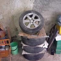 cerchi e gomme della Hyundai Santa Fe