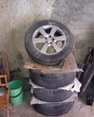 cerchi e gomme della Hyundai Santa Fe