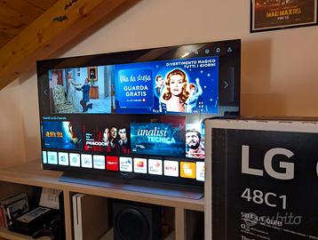 TV LG C1 OLED 48 pollici
