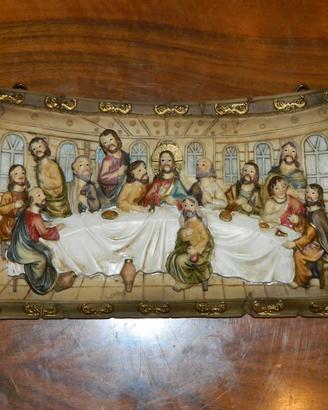 Quadro ultima cena in resina 3D