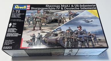 REVELL 1/72 DIORAMA SET - Battaglia delle Ardenne