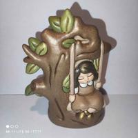 thun bambina con altalena edizione numerata