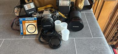 Kit Vintage Fotocamera Olympus OM-10