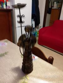 Appoggia candele fatto a mano