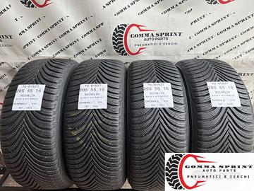 4 PNEUMATICI 205/55 R16 MICHELIN INVERNALI RUNFLAT