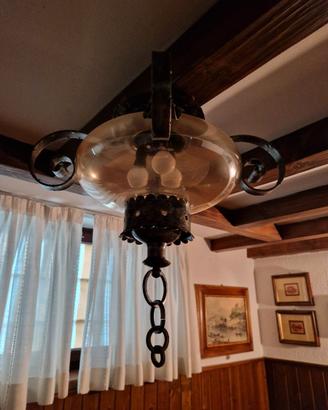 Lampadario con apliques