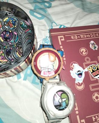 Yo-Kai Watch SET: Orologi, Medaglium, Holo Medals