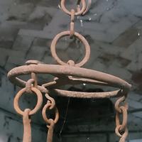 RAMPIN O RAMPINO oggetto in ferro battuto a mano