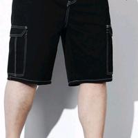 Pantaloncini Uomo Cargo Neri 4XL Shein Curve