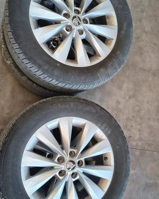 Cerchi lega 16 originali skoda
