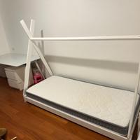 Letto per bambini compreso materasso
