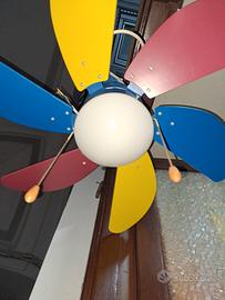ventilatore con luce 