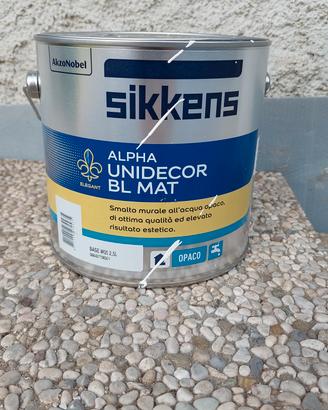 Smalto murale grigio per interno