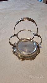 Set Vintage Sottobicchieri / Piattini in Silver Pl
