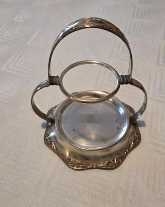 Set Vintage Sottobicchieri / Piattini in Silver Pl