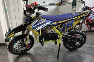 COPPIA MINI CROSS 49 CC A BENZINA MAI USATE