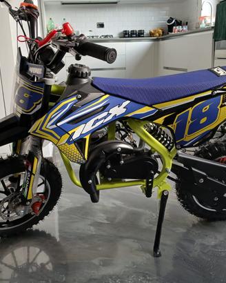 COPPIA MINI CROSS 49 CC A BENZINA MAI USATE