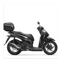 Honda sh 125 total black