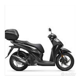 Honda sh 125 total black