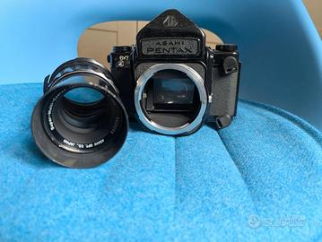 Pentax 67 MLU fotocamera medio formato 120 film