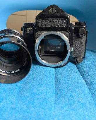 Pentax 67 MLU fotocamera medio formato 120 film