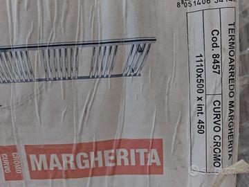 termo arredo curvo cromo Margherita 1110×500 x int