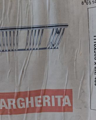 termo arredo curvo cromo Margherita 1110×500 x int