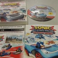 SONIC ALL STARS RACING TRANSFORMED PLAYSTATION 3