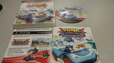 SONIC ALL STARS RACING TRANSFORMED PLAYSTATION 3