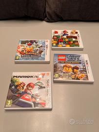 Lotto 4 Giochi Nintendo 3DS