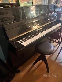 Pianoforte verticale nero Bachmann