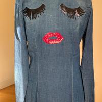 Camicia Jeans Peacock blue